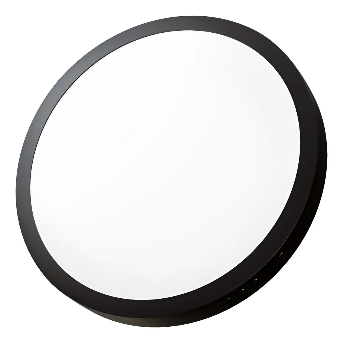 Lampara De techo Plafón LED Redondo Negro  | Luz Fría o Cálida para Techo Cocina, Living y Dormitorio