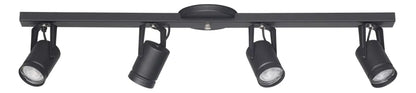Lamparas de Techo Aplique Barral 4 Luces LED con Dicroicas Incluidas | Luces Moderno Direccionable para Cocina, Living y Comedor