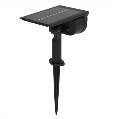 Luz Solar Exterior LED Jardín 5W Con Sensor Automático Estaca Impermeable Patio Camino Entrada