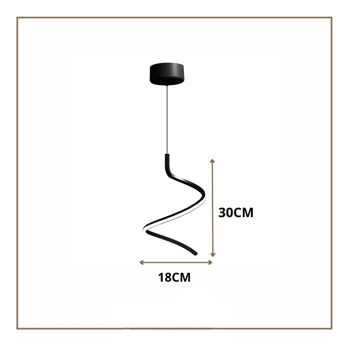 Lámpara Colgante de Techo LED Moderna Mini Tornado Living Comedor Cocina Diseño Bar Restaurant Premium