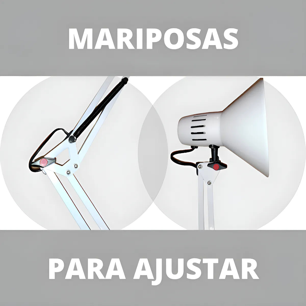 Lámpara De Escritorio Led Brazo Articulado Con Pinza E27 Negra Velador Oficina Estudio Lectura